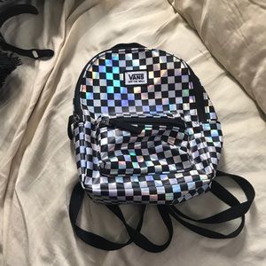 vans holographic backpack
